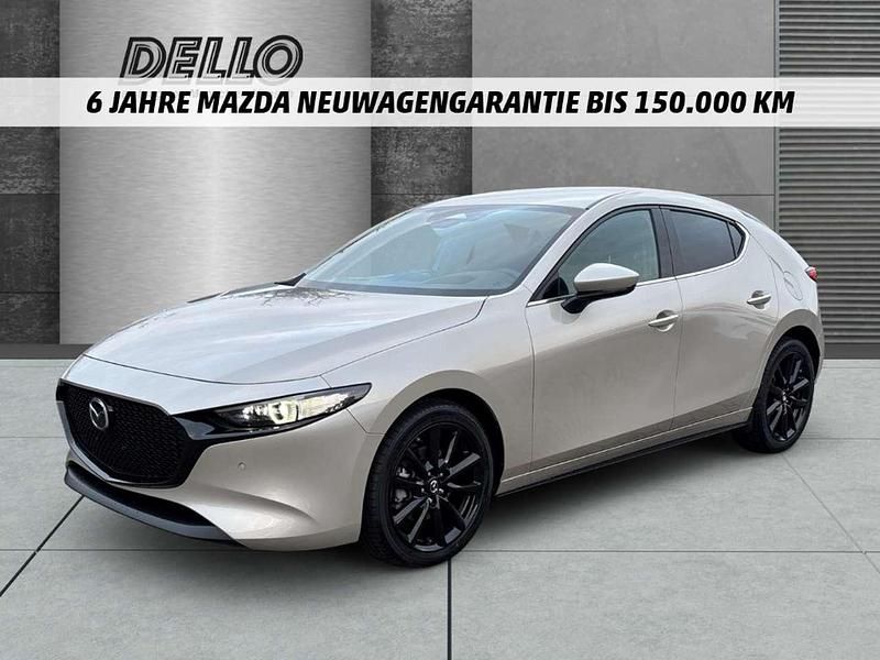 Neu Mazda 3 Center-Line 186 PS (136 kW) 2025 Platinum quartz Kleinwagen