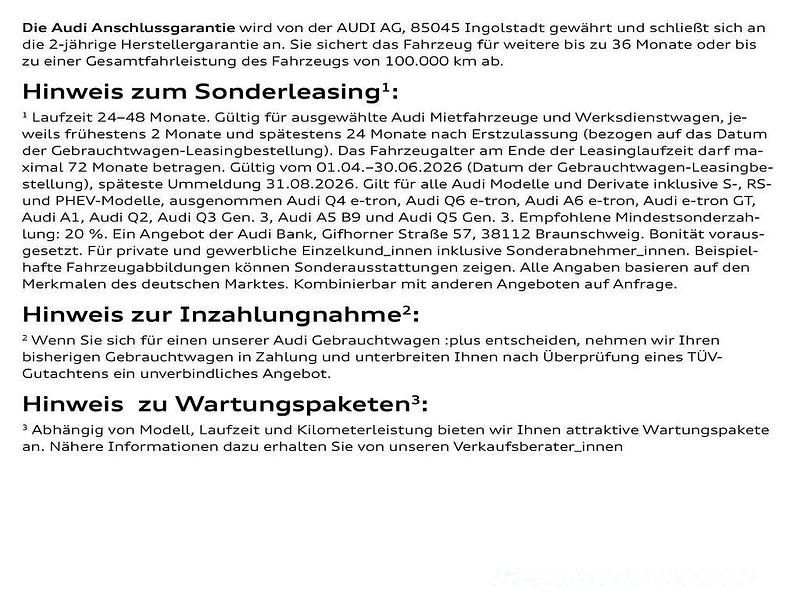 Second-hand Audi A3 Advanced 116 CP (85 kW) 2025 Gri Berlinǎ