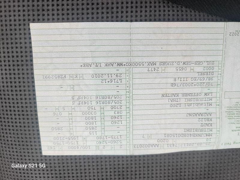 Gebraucht Mitsubishi L200 136 PS (100 kW) 2011 Schwarz Pickup