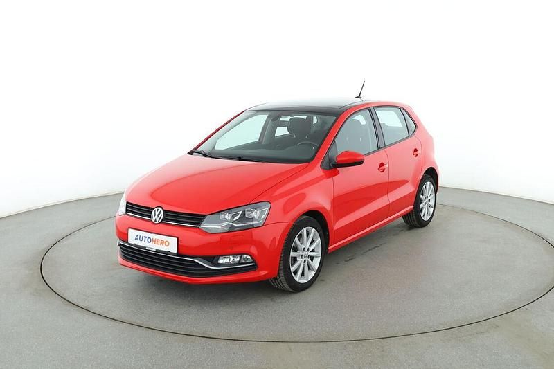 Gebraucht VW Polo Highline 110 PS (80 kW) 2017 Rot Limousine
