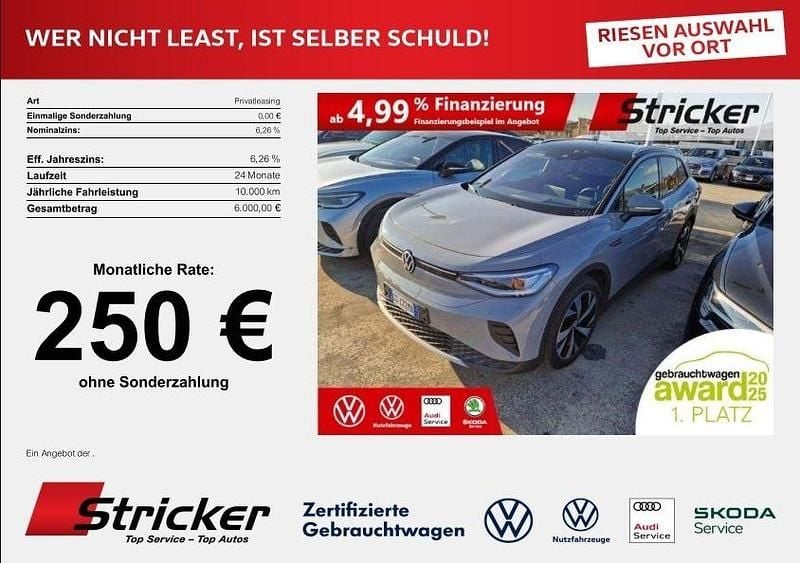 Gebraucht VW ID.4 Pro 150 kW (204 PS) 2023 Mondsteingrau schwarz SUV