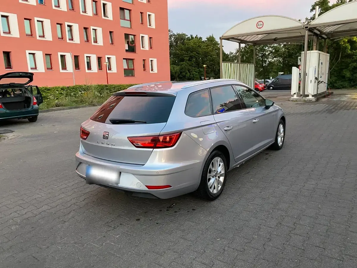 Gebraucht Seat Leon 116 PS (85 kW) 2018 Silber Kombi