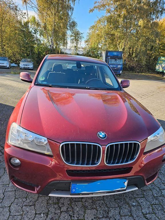 Rot Gebraucht 2012 BMW X3 Sport Line SUV | 10.800 € (Guter Preis) - Bild 1/4