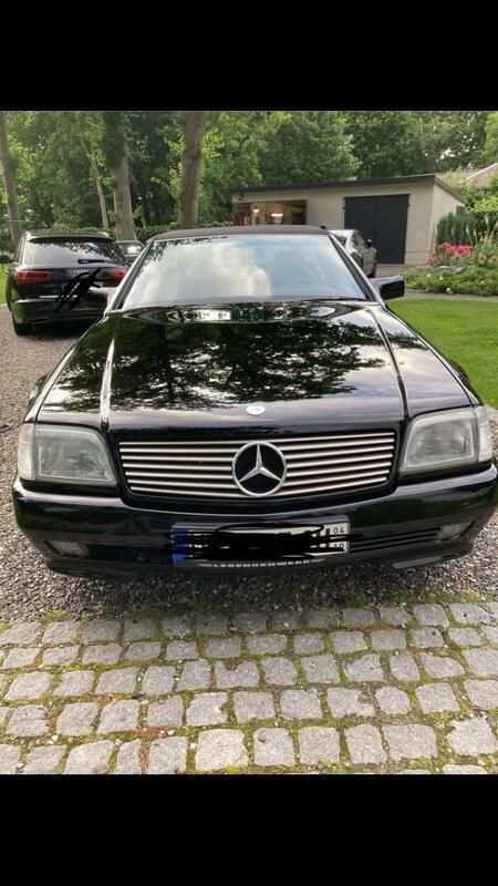 Schwarz Gebraucht 1992 Mercedes 300 Cabrio | 16.950 € - Bild 1/4
