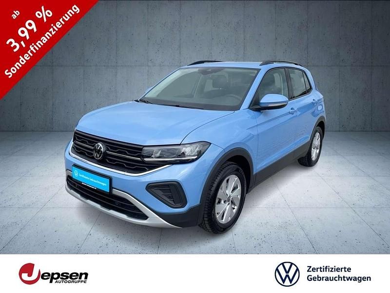 Clear blue metallic Gebraucht 2024 VW T-Cross Life SUV | 22.770 € (Fairer Preis) - Bild 1/4