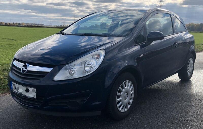 Blau Gebraucht 2008 Opel Corsa Limousine | 2.999 € (Etwas zu teuer) - Bild 1/4