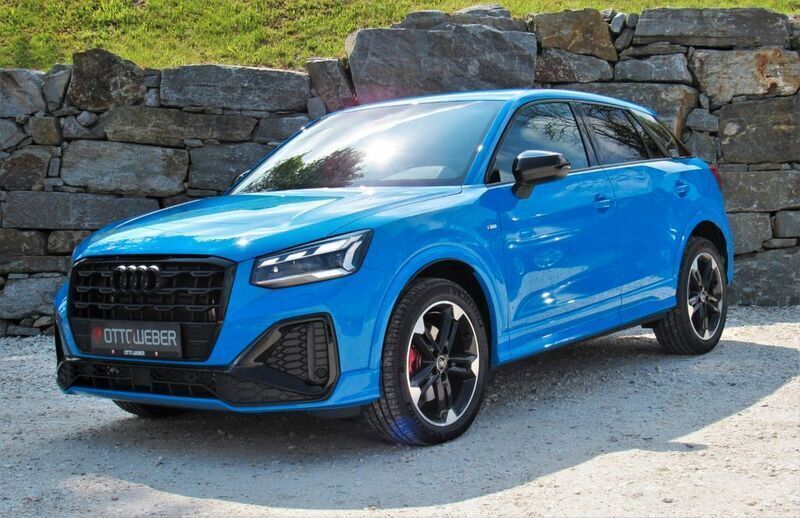 Turboblau Gebraucht 2023 Audi Q2 S-Line SUV | 34.990 € (Teuer) - Bild 1/4