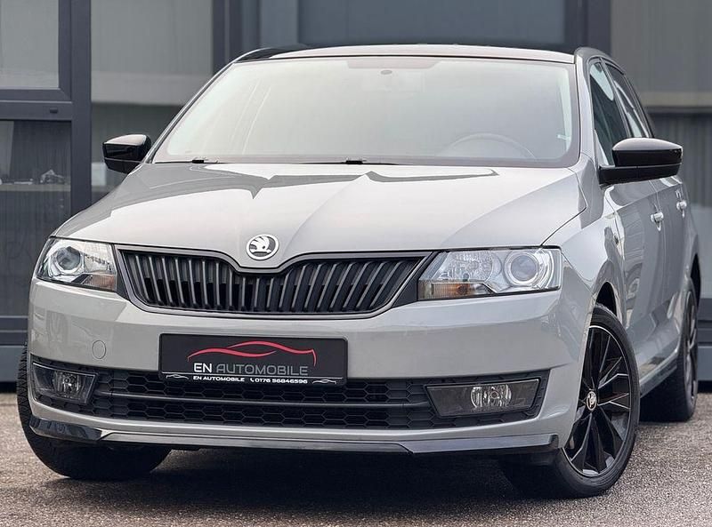Grau Gebraucht 2015 Skoda Rapid Monte Carlo Limousine | 9.990 € (Fairer Preis) - Bild 1/3