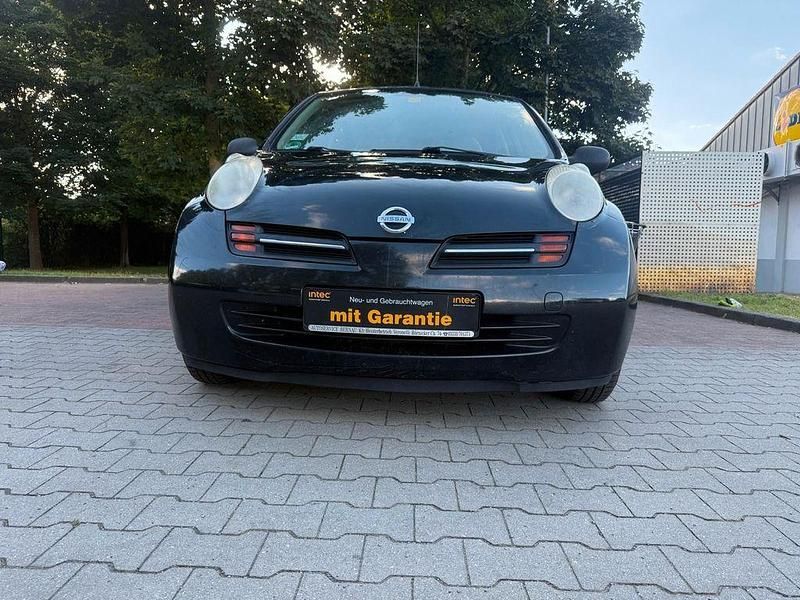 Schwarz Gebraucht 2003 Nissan Micra Acenta Kleinwagen | 750 € (Guter Preis) - Bild 1/4