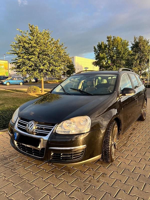 Schwarz Gebraucht 2007 VW Golf V Kombi | 3.499 € (Fairer Preis) - Bild 1/4
