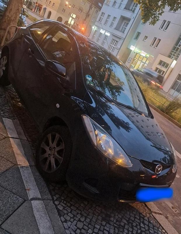 Gebraucht Mazda 2 86 PS (63 kW) 2009 Schwarz Kleinwagen