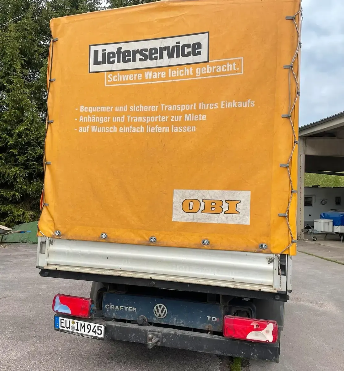 Gebraucht VW Crafter 110 PS (80 kW) 2007 Blau Van