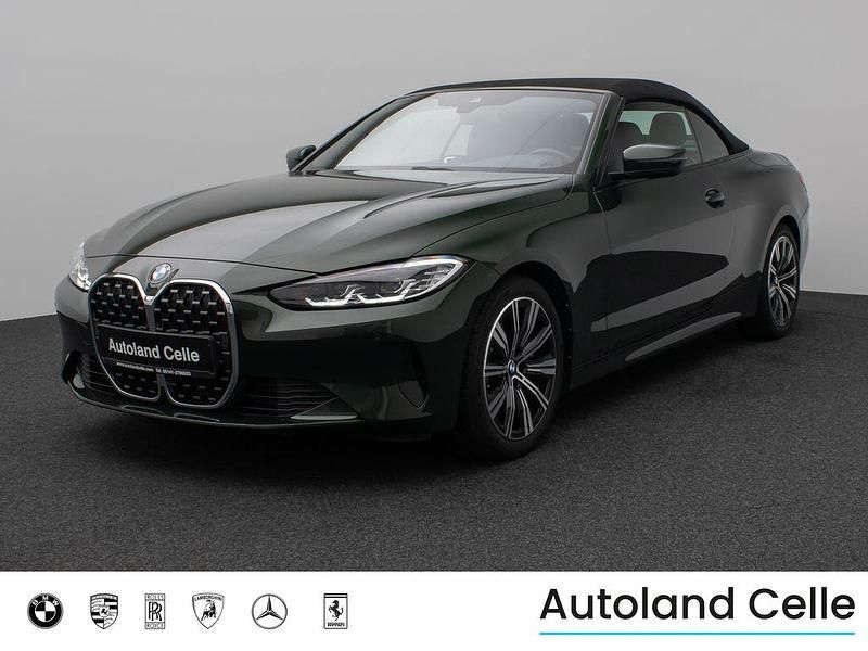 Sanremo green metallicc4e Gebraucht 2022 BMW 430 Cabriolet Sport Line Cabrio | 43.999 € (Guter Preis) - Bild 1/4
