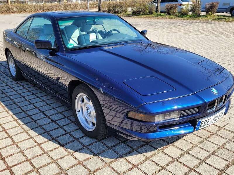 Blau Gebraucht 1992 BMW 850 Coupé | 32.900 € - Bild 1/4