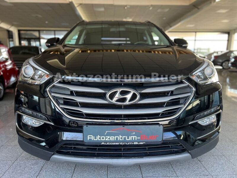 Schwarz Gebraucht 2018 Hyundai Santa Fe SUV | 16.990 € (Fairer Preis) - Bild 1/4