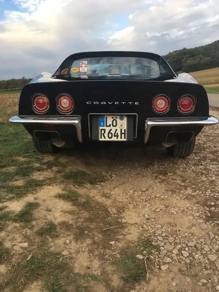 Gebraucht Corvette C3 235 PS (172 kW) 1970 Schwarz Coupé