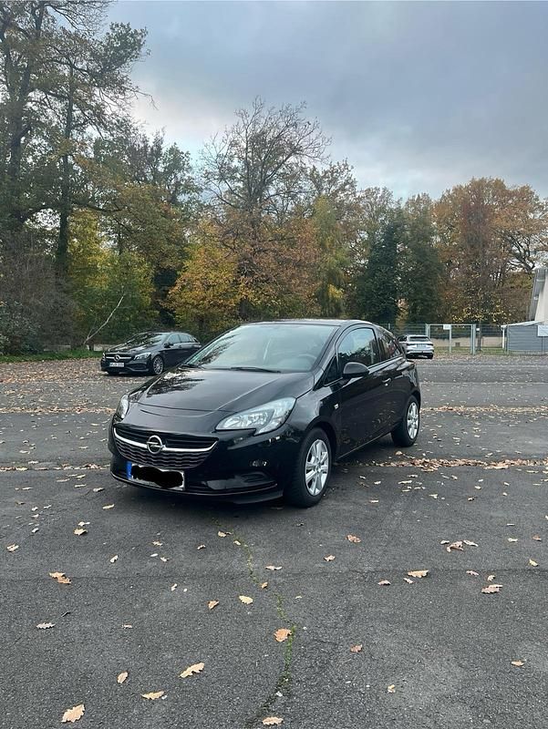 Schwarz Gebraucht 2017 Opel Corsa Kleinwagen | 4.490 € (Fairer Preis) - Bild 1/4