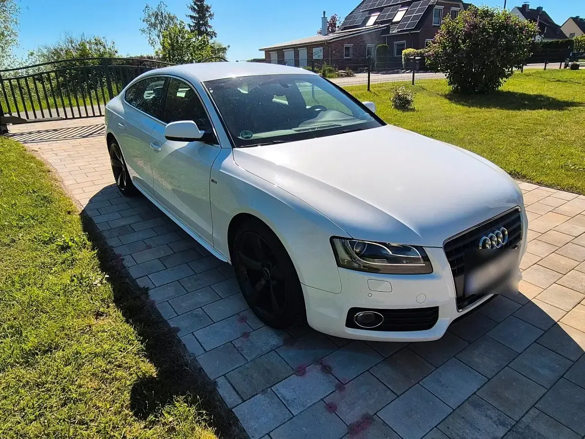 Gebraucht Audi A5 Sportback S-Line 160 PS (117 kW) 2011 Weiß Kleinwagen