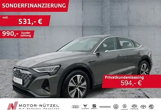 Gebraucht Audi Q8 Sportback e-tron Advanced Plus 300 kW (408 PS) 2023 Grau SUV