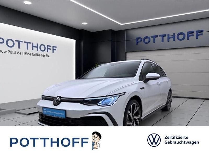 Weiss Gebraucht 2024 VW Golf VIII R-line Kombi | 28.997 € (Guter Preis) - Bild 1/3