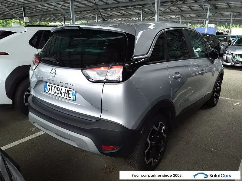 Gebraucht Opel Crossland Elegance 110 PS (80 kW) 2023 Silber SUV