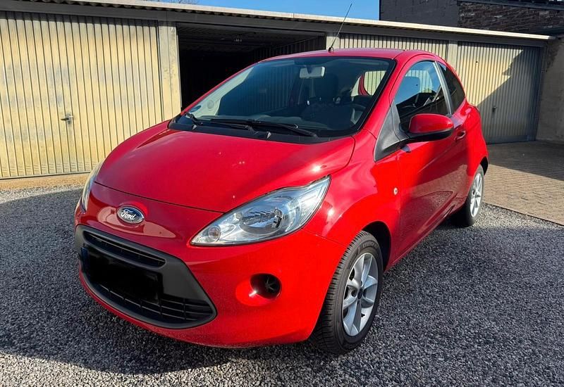 Second-hand Ford Ka 69 CP (50 kW) 2013 Roșu Hatchback