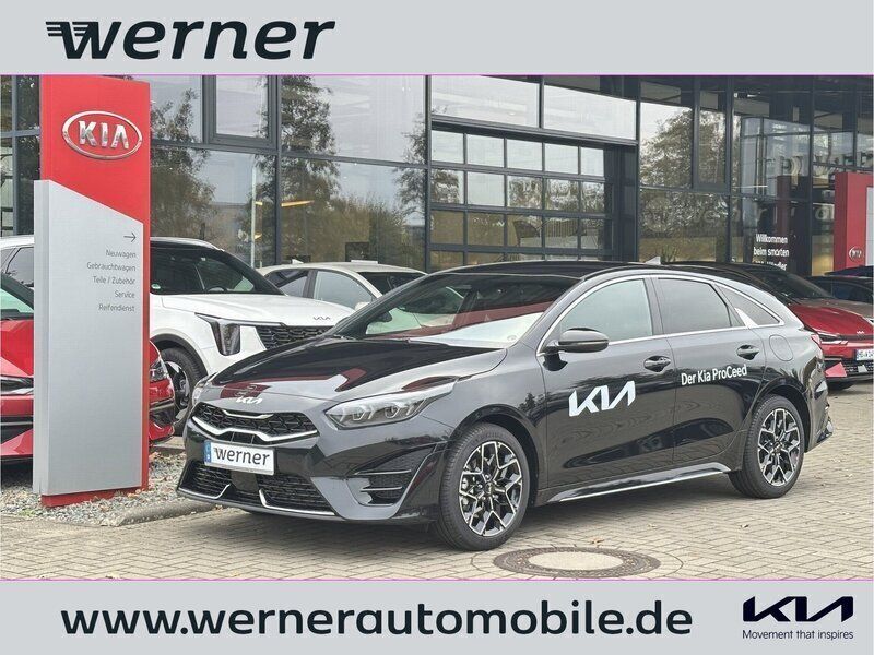 Schwarz Gebraucht 2024 Kia ProCeed GT-Line Kleinwagen | 26.980 € (Guter Preis) - Bild 1/4