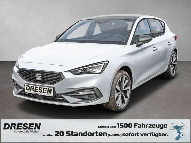 Weiss Neu 2024 Seat Leon FR Kombi | 31.690 € (Fairer Preis) - Bild 1/4