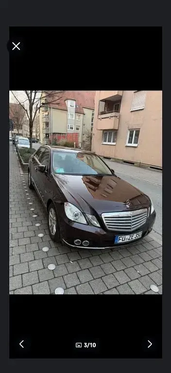 Gebraucht Mercedes E350 Elegance 231 PS (169 kW) 2010 Beige Limousine