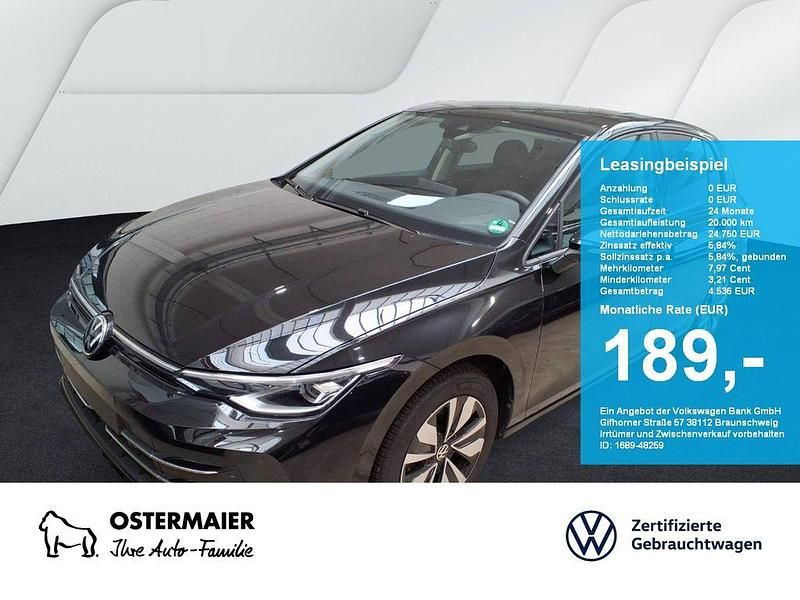 Grenadillschwarz Gebraucht 2024 VW Golf VIII Goal Limousine | 24.750 € (Superpreis) - Bild 1/4