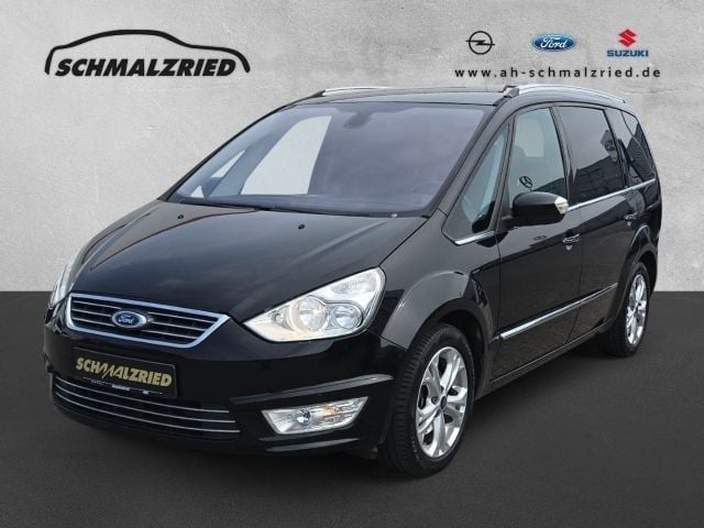 Pantherschwarz metallic Gebraucht 2015 Ford Galaxy Titanium Van / Kleinbus | 18.370 € - Bild 1/4