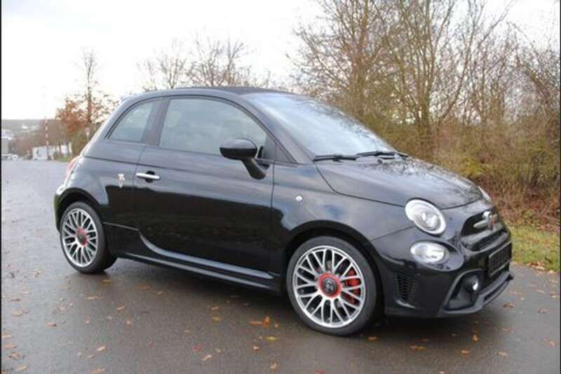 Schwarz Gebraucht 2017 Abarth 595C Cabrio | 8.450 € (Guter Preis) - Bild 1/4