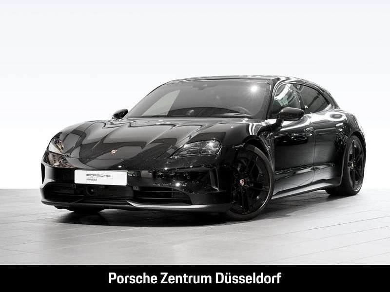 Schwarz Gebraucht 2024 Porsche Taycan Sport Turismo Limousine | 96.490 € (Guter Preis) - Bild 1/4