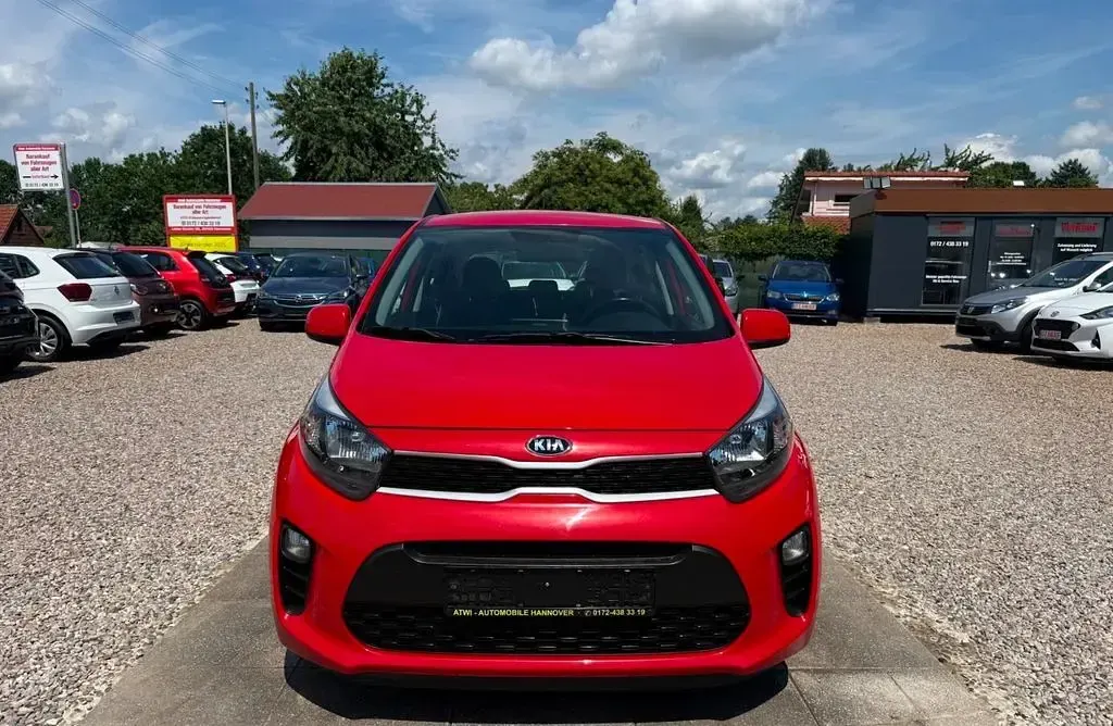 Gebraucht Kia Picanto Edition 7 67 PS (49 kW) 2017 Shiny red Kleinwagen