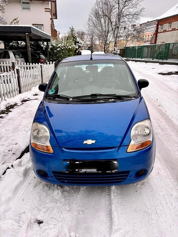 Blau Gebraucht 2008 Chevrolet Matiz Kleinwagen | 800 € (Guter Preis) - Bild 1/4