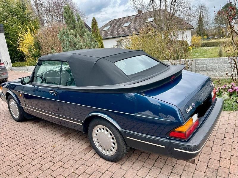 Gebraucht Saab 900 Cabriolet 126 PS (92 kW) 1993 Blau Cabrio