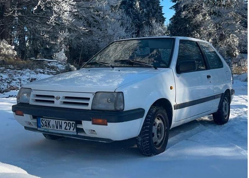 Weiß Gebraucht 1990 Nissan Micra Kleinwagen | 1.000 € - Bild 1/4