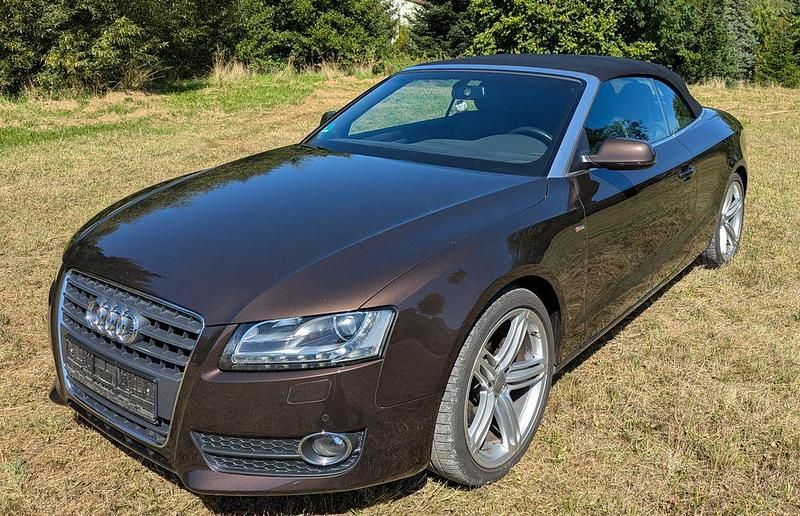 Braun Gebraucht 2011 Audi A5 Cabriolet Sport Cabrio | 10.990 € (Superpreis) - Bild 1/4