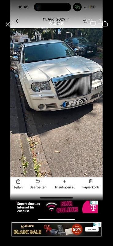 Weiß Gebraucht 2007 Chrysler 300C Limousine | 4.000 € (Superpreis) - Bild 1/4