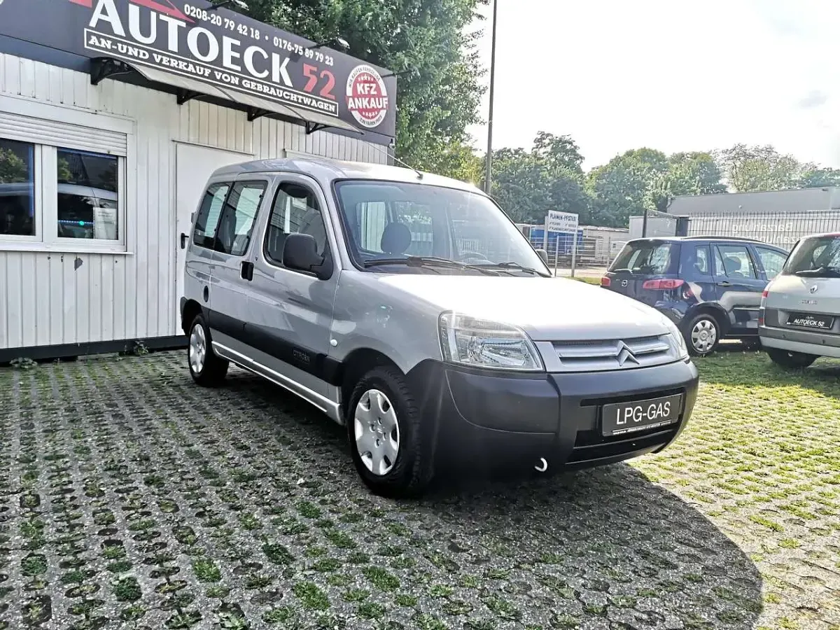 Gebraucht Citroën Berlingo Advance 75 PS (55 kW) 2005 Lackierung aluminiumgrau/meta Van / Kleinbus