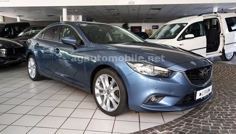 Blau Gebraucht 2013 Mazda 6 Sports-Line Limousine | 13.999 € (Fairer Preis) - Bild 1/4