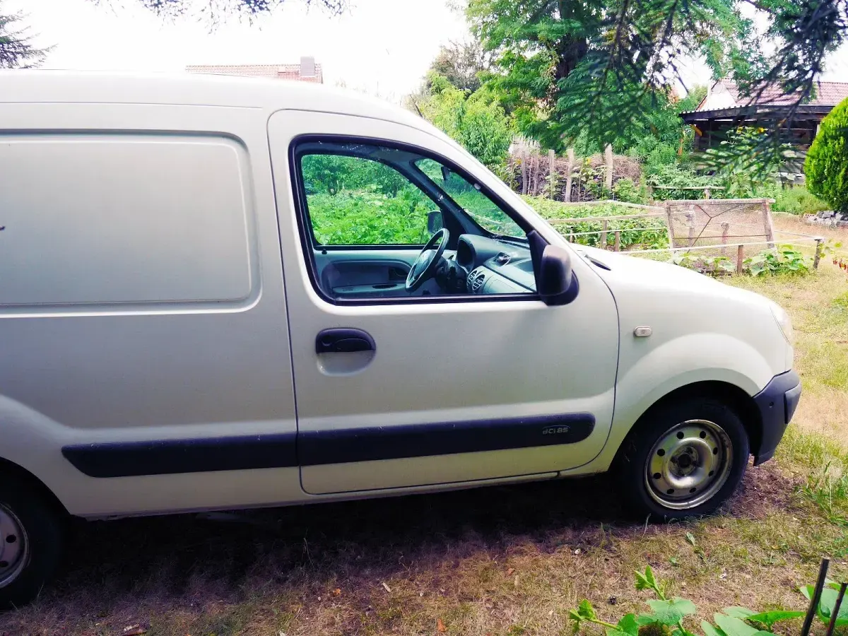 Gebraucht Renault Kangoo 84 PS (61 kW) 2007 Weiß Van / Kleinbus
