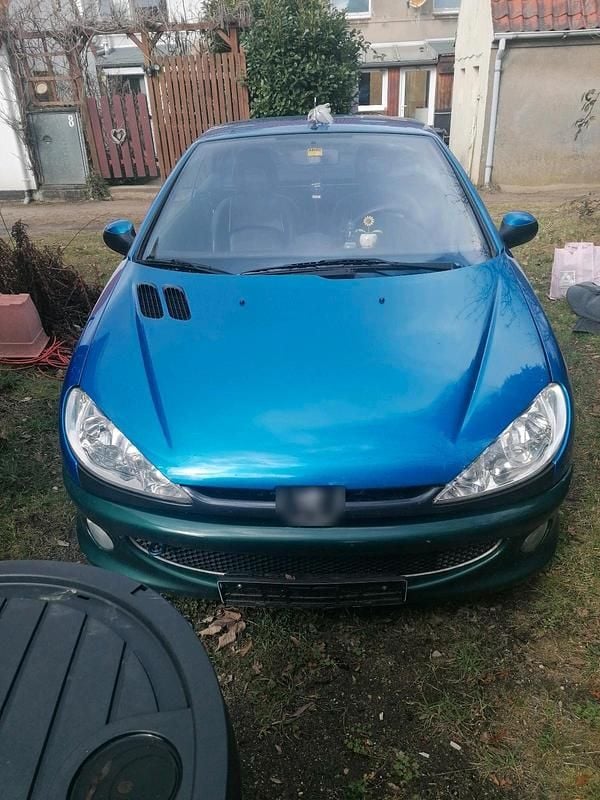 Gebraucht Peugeot 206 CC 136 PS (100 kW) 2001 Blau Cabrio