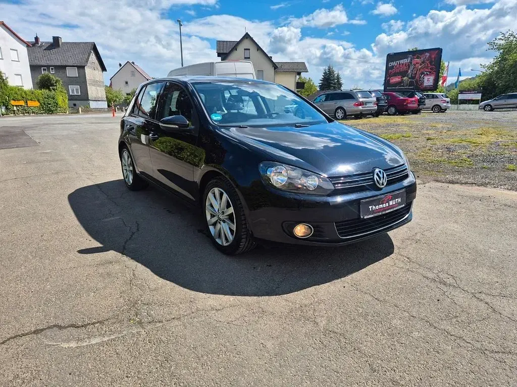 Gebraucht VW Golf VI Highline 122 PS (89 kW) 2009 Schwarz Kleinwagen