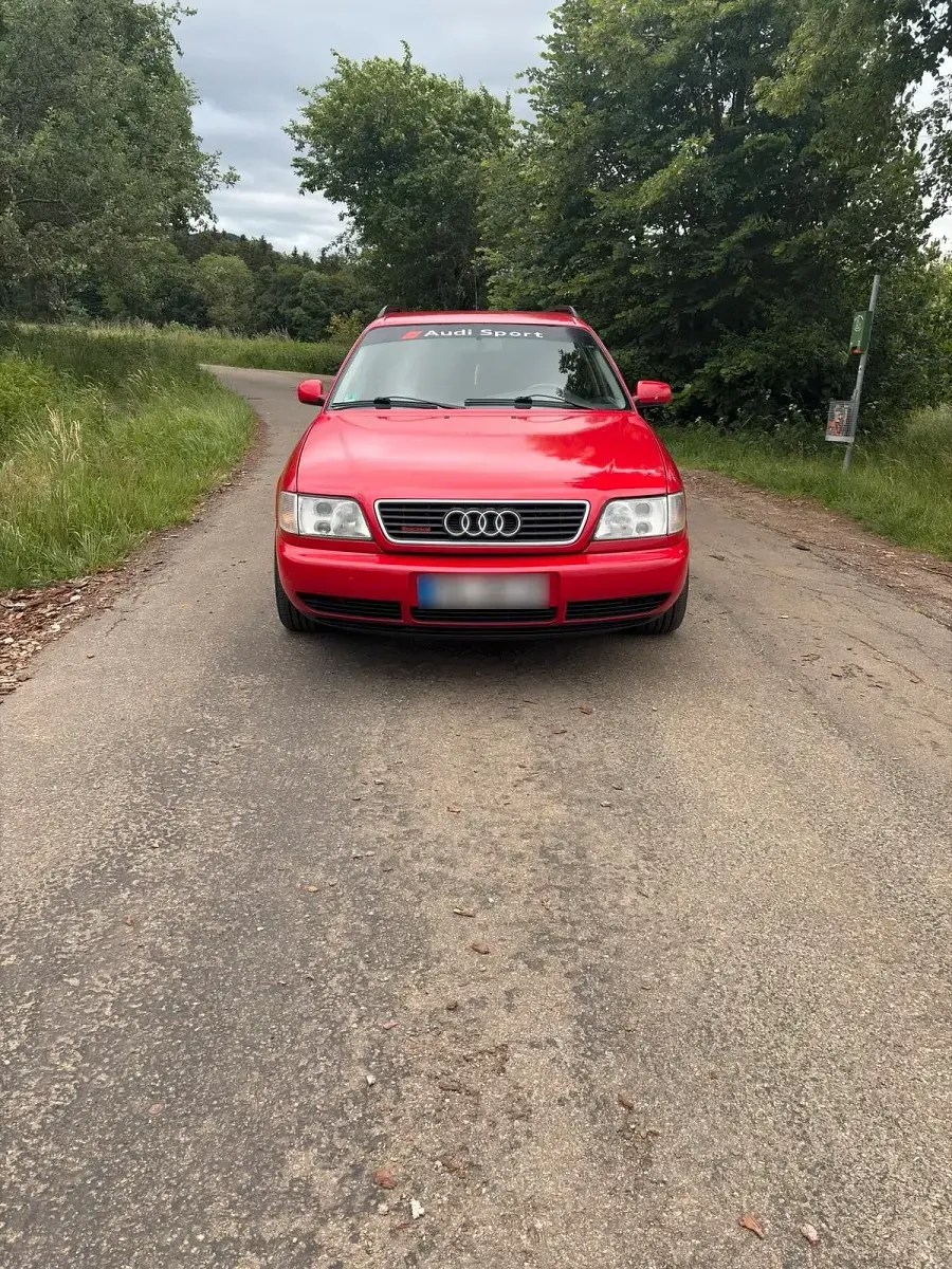 Gebraucht Audi A6 150 PS (110 kW) 1996 Rot Kombi