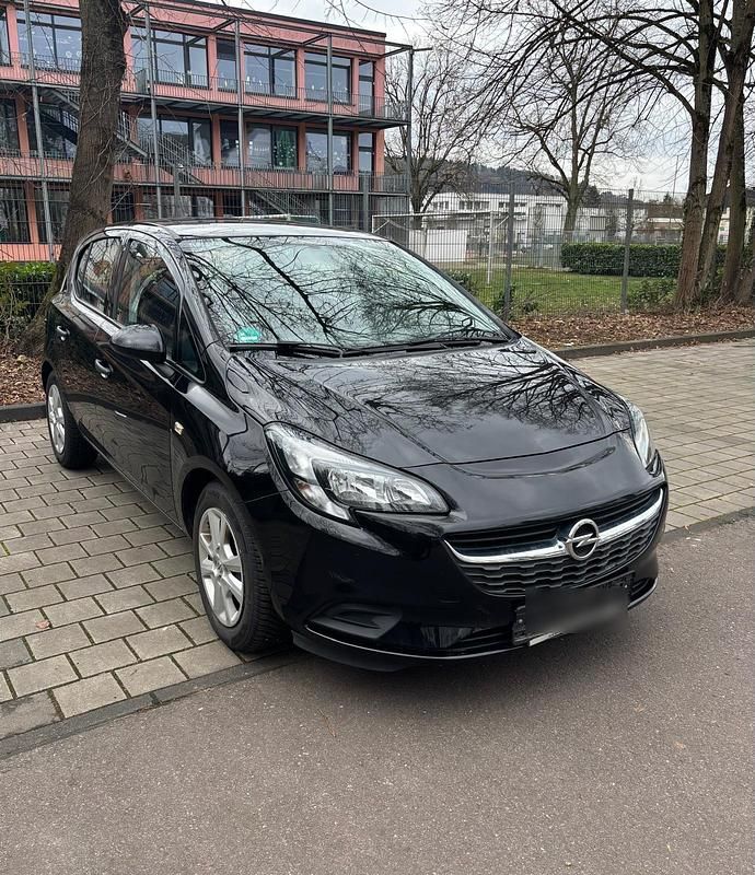 Gebraucht Opel Corsa 90 PS (66 kW) 2017 Schwarz Kleinwagen