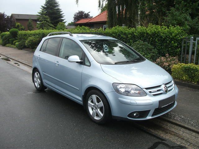 Gebraucht VW Golf Plus United 105 PS (77 kW) 2008 Blau metallic Van / Kleinbus