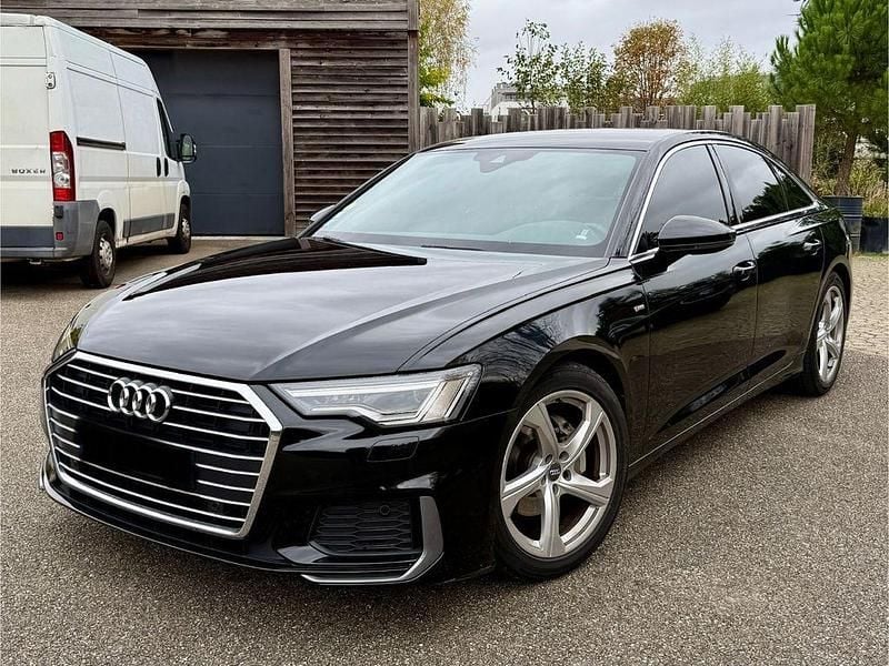 Schwarz Gebraucht 2021 Audi A6 S-Line Limousine | 20.900 € (Guter Preis) - Bild 1/4