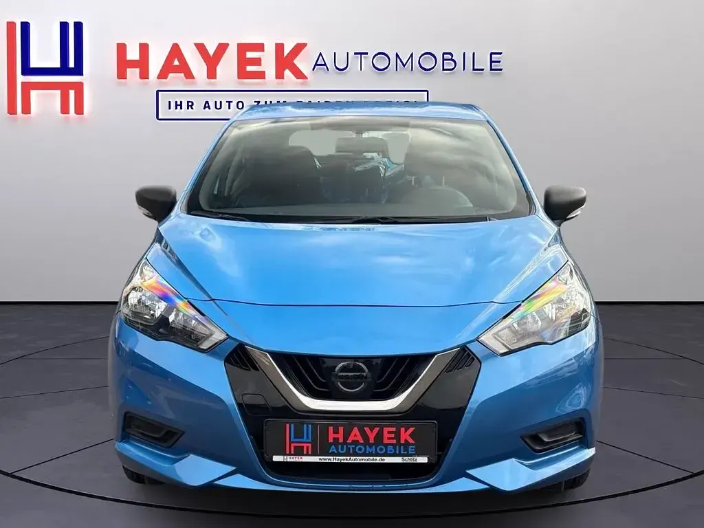 Gebraucht Nissan Micra Visia+ 92 PS (67 kW) 2021 Blau Kleinwagen