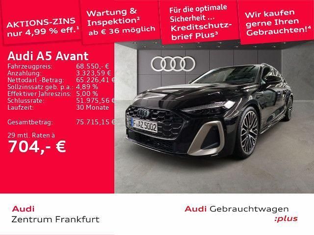 Gebraucht Audi A5 S-Line 204 PS (150 kW) 2026 Schwarz Kombi